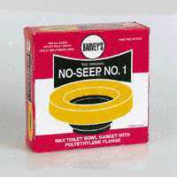 Harvey 001005-24 Wax Ring, Polyethylene, Brown, For: 3 in and 4 in Waste Lines