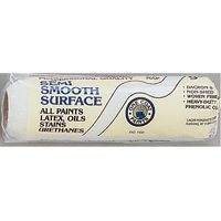 Linzer RC101-9 Paint Roller Cover, 3/8 in Thick Nap, 9 in L, Woven Fabric Cover, White