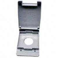 Carlon E98SRCN-CAR Device Cover, 4-53/64 in L, 3-11/16 in W, Rectangular, Plastic, Gray, Textured