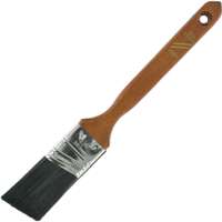 Linzer WC2123-1.5 Paint Brush, 1-1/2 in W, 2-1/4 in L Bristle, Polyester Bristle, Sash Handle
