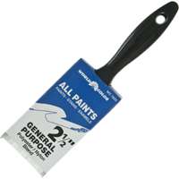 Linzer 1825-2.5 Paint Brush, 2-1/2 in W, 2-3/4 in L Bristle, Nylon/Polyester Bristle, Varnish Handle