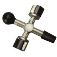 CCI 971 Battery Terminal Cleaner, 4-Way, Metal