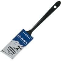 Linzer WC 2851-2 Paint Brush, 2 in W, 2-1/2 in L Bristle, Nylon/Polyester Bristle, Sash Handle