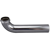 Plumb Pak PP3CP Wall Tube, 1-1/4 x 1-1/4 in, 7 in L, Slip-Joint, Brass, Chrome