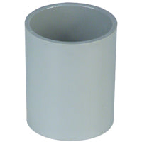 Carlon E940L Conduit Coupling, 3 in, 2.688 in ID x 3.406 in OD Dia, 3-19/32 in L, PVC, Gray