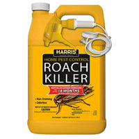 Harris Roach Killer, Liquid Spray with Odorless and Non-Staining 12-Month Extended Residual Kill Formula (Gallon)