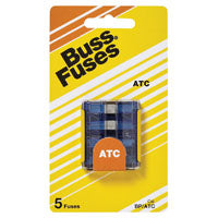 Bussmann BP/ATC-30-RP Automotive Fuse, Blade Fuse, 32 VDC, 30 A, 1 kA Interrupt
