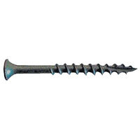 CAMO 0341174 Deck Screw, #9 Thread, 3 in L, Bugle Head, Star Drive, Type 17 Slash Point, Carbon Steel, ProTech-Coated