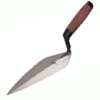 Marshalltown 33 11FG Brick Trowel, 11 in L Blade, 4-7/8 in W Blade, HCS Blade, DuraSoft Handle