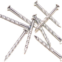 M-D 21501 Screw Nail, #13, 1-1/4 in L, Silver
