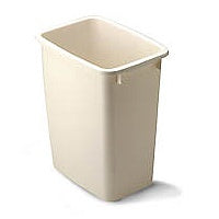 WASTEBASKET 21 QT BISQUE