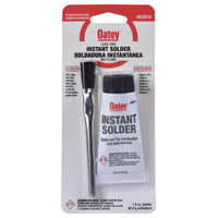 Oatey 53019 Instant Solder, 1-1/2 oz, Paste, Gray, 420 to 455 deg F Melting Point