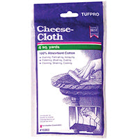 Trimaco SuperTuff 10303 Cheese Cloth, Cotton, White