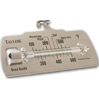 Taylor 5921N Oven Guide Thermometer, 100 to 600 deg F, Analog Display