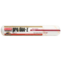Wooster Brush RR643-14 Pro/Doo-Z Shed Resistant Paint Roller, 1/2 in Nap, 14 in L, Woven Fabric Cover, 14 Inch