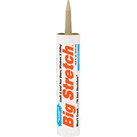 Sashco 10022 Big Stretch Caulk Limestone 10.5-ounce