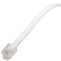 Zenith TL1007W Telephone Cord, White Sheath