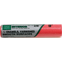 Linzer RC112-9 Paint Roller Cover, 3/16 in Thick Nap, 9 in L, Synthetic Mohair Cover, Pink