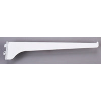 BRACKET SHELF STEEL WHITE 8IN