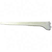 BRACKET SHELF STEEL WHITE 10IN