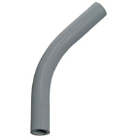 Carlon UA7ADR-CAR Conduit Elbow, 45 deg Angle, PVC, Gray