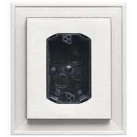 Builders Edge 130010010001 Siding Mounting Block, White