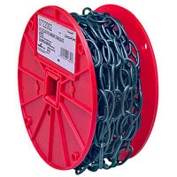 Campbell 072-2002N Decorator Chain, #10, 40 ft L, 35 lb Working Load, Metal, Poly-Coated