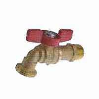 B & K 103-024 Heavy-Duty Hose Bibb, 3/4 x 3/4 in Connection, MPT x Male Hose, 200 psi Pressure, Brass Body