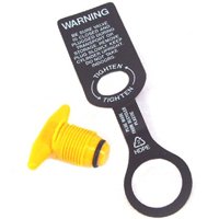 US Hardware RV-522C Propane Valve Plug, HDPE