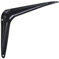 National Hardware N218-917 211BC Shelf Bracket in Black
