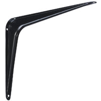 National Hardware N218-941 211BC Shelf Bracket in Black
