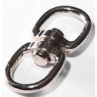 BARON 018-5/8 Chain Swivel, 5/8 in Trade, 90 lb Working Load, Nickel