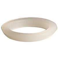 Danco 36662 1-1/4 in. Dia. Polyethylene Washer 5 pk, 1-1/2", White
