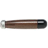 Dixon - DIX00500 Industrial Lumber Crayon Holder for 1/2" Round or Hexagonal Crayons, Wood with Metal Chuck, Walnut, 1-Pack (00500) Walnut
