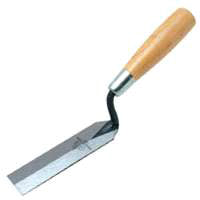 Marshalltown 52 Margin Trowel, 5 in L Blade, 2 in W Blade, HCS Blade, Wood Handle