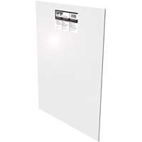 OPTIX 11G0018A Flat Sheet, 24 in L, 18 in W, 0.1 in Thick, Clear