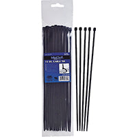 Mintcraft CV200SW-253L 8 in. Cable Tie 40 lb 25 Piece44; Black
