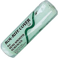 Linzer RR 938 Paint Roller Cover, 3/8 in Thick Nap, 9 in L, Knit Fabric Cover, Green