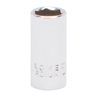 Vulcan MT6483796 Drive Socket, 5/16 in Socket, 1/4 in Drive, 6-Point, Chrome Vanadium Steel, Chrome