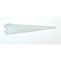 BRKT SUPP SHLF 12IN WHT