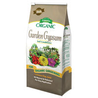 Espoma Organic Garden Gypsum Soil Conditioner; All-Natural & pelletized mined Gypsum with no fillers or additives. Helps Loosen Clay Soil; 6 lb. Bag Pack of one