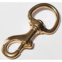 BARON 225BT-3/4 Bolt Snap, 96 lb Working Load, Solid Bronze, Polished