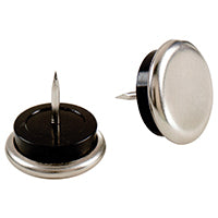 Shepherd Hardware 9101 Furniture Glide, Nickel, Silver