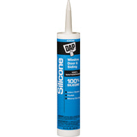 DAP 08649 Window and Door Sealant, Almond, -40 to 400 deg F, 10.1 fl-oz Cartridge