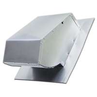 Lambro Range Hood Roof Cap, Mill Finish, Up to 7" Round 116