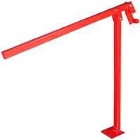 SpeeCo S16116000 T-Post Puller, Metal, Red, For: Chain, Handyman Jack, S-Hook and Tractor Bucket