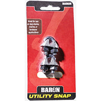 BARON C-260-3/16 Wire Rope Clip, Malleable Iron