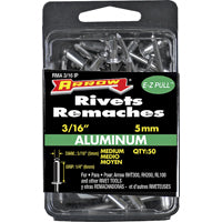 RIVET MEDIUM ALUM 3/16X1/4IN