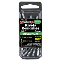 RIVET MEDIUM ALUM 1/8X1/4IN