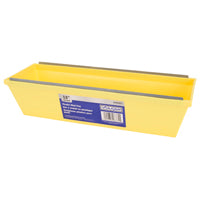 Vulcan 150053L Drywall Mud Pan, 175 cu-in Capacity, 12 in L Bottom, 3 in W Bottom, Plastic